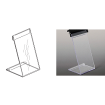 Deli Sign Holder Base, 2"W x 2" x 4"