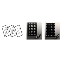 Accordion Style Deli Numbers