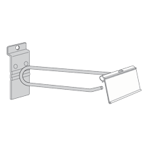 FLIP SCAN® SLATWALL HOOKS