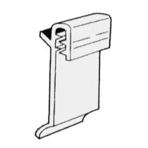 Ticket Rail Sign Holder, ½”Wide