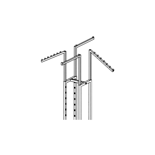 Four Way Rack Module GK75C Four way rack - STM Display Sales Inc