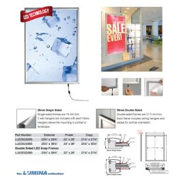 LED Backlit Snap Frame - STM Display Sales Inc
