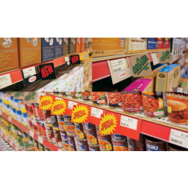 Pre-Printed Shelf Talker with Flag - STM Display Sales Inc